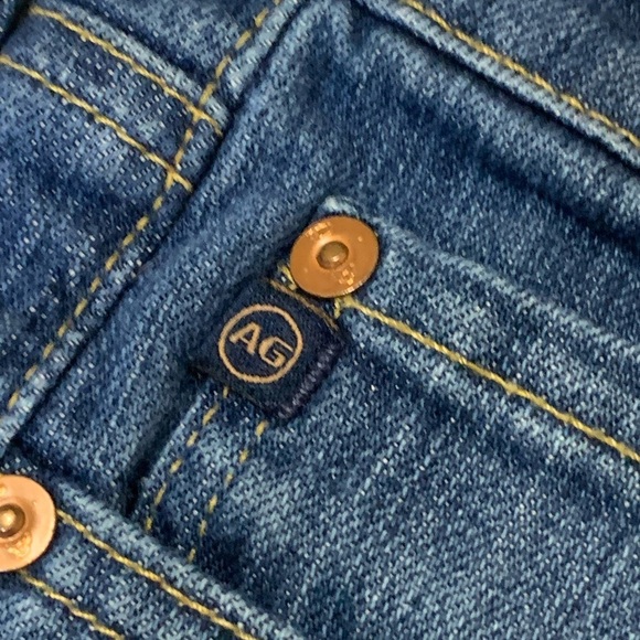 Ag Adriano Goldschmied The Angel Frayed Bottom 29R Jeans - Picture 11 of 13